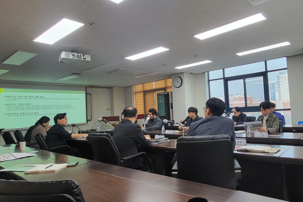 ▲ 반도체 소부장 생태계 조사 및 전략품목 발굴·기획 연구 착수보고회.
