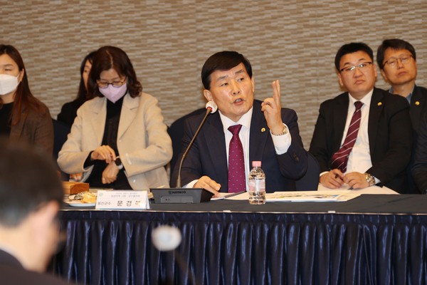 ▲ 옹진군 접경지역시장군수협의회 2023년 상반기 정기회의 개최 모습.