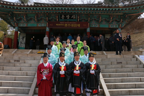 ▲ 고양특례시 제430주년 행주대첩제 봉행 진행 모습.