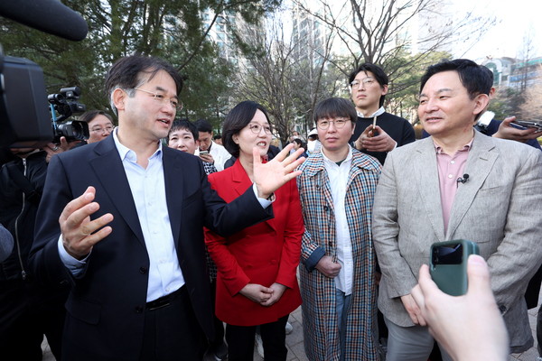 이동환-원희룡, 고양 노후아파트 재건축 선도.