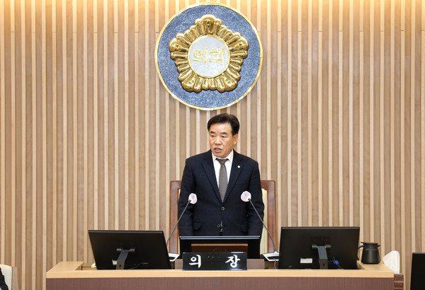 ▲ 이동화 의장, 서대문구의회 본회의.