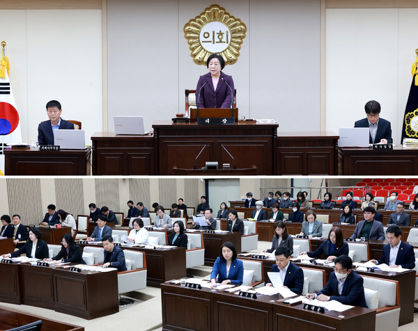 ▲ 부평구의회 제255회 임시회 폐회.