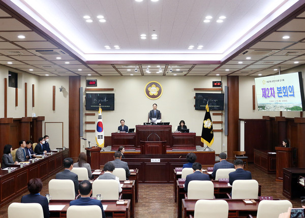 ▲ 광명시의회, 제277회 임시회.
