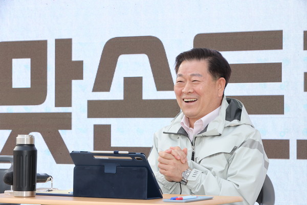 ▲ 광명시 ‘기후위기 대응’ 주제로 맞손토크 진행.
