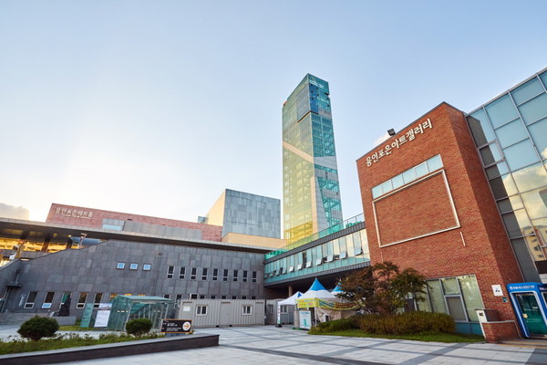 ▲ 용인문화재단 전경 사진.
