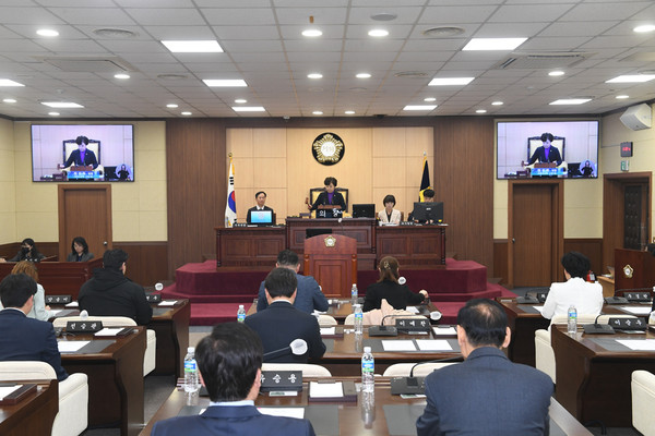 ▲ 영등포구의회 임시회 폐회.