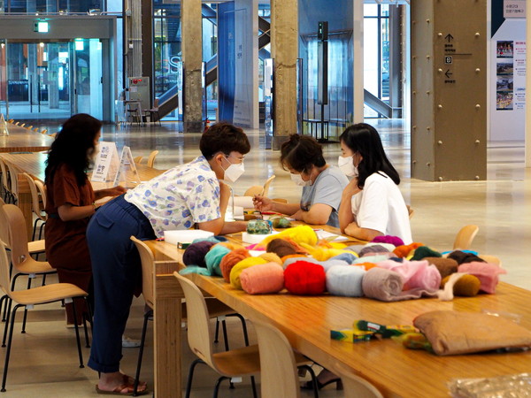 ▲ 2022 경기시민예술학교 운영 모습.