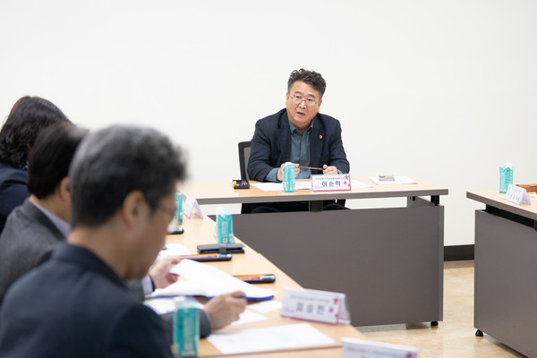 ▲ 강소연구개발특구 관련 2차 간담회 개최 모습.