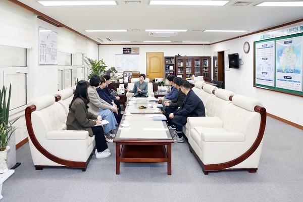 ▲ 동안만안경찰서 접견 모습.