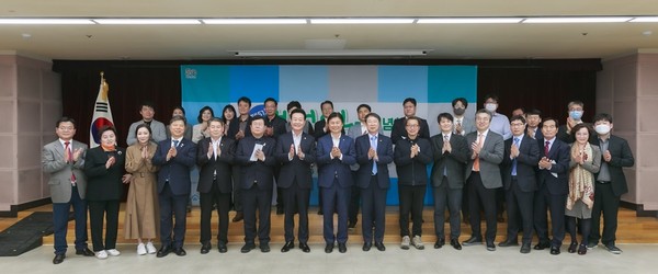 ▲ 제51회 보건의 날 기념식 기념촬영.