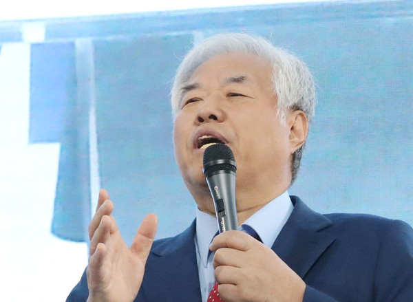▲ 전광훈 목사 기자회견. /뉴시스