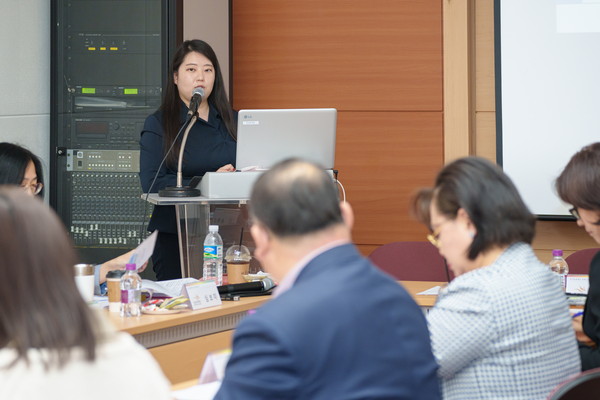 ▲ 문화정책라운드테이블 진행 모습.