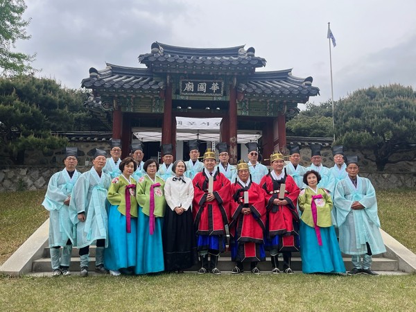 ▲ 김포시 대포서원 춘향제 개최 모습.