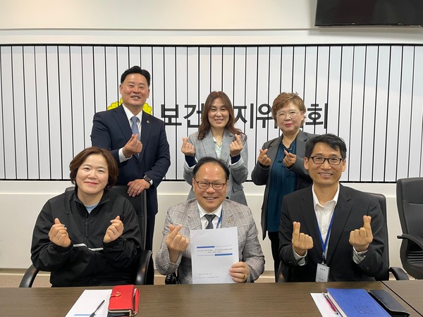 ▲ 경기도의회 최종현 의원 장애인 복지향상 현안 정담회.
