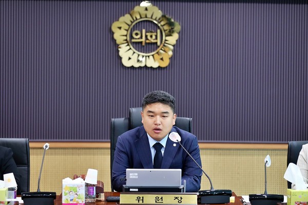 ▲ 한채훈 의왕시의회 예산결산특별위원장.