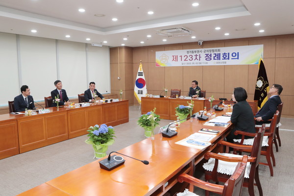 ▲ 제123차 정례회의 모습.