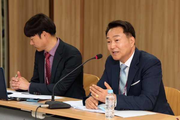 ▲ 경기도교육청 기자회견 현장.