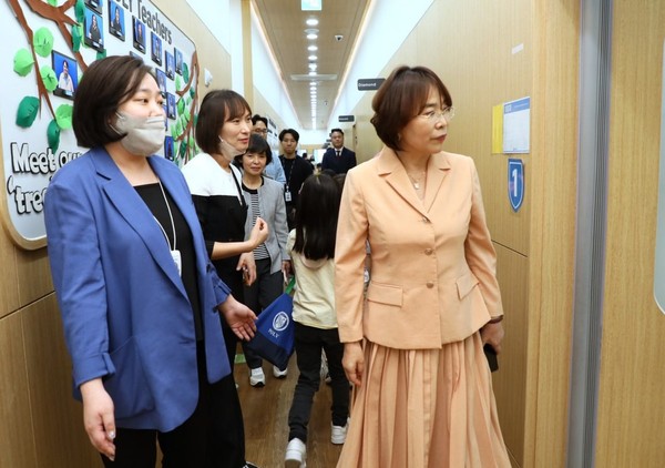 ▲ 경기도교육청, 유아와 학부모 피해 방지 위해 ‘유아 대상 영어학원’ 특별점검 실시 모습.