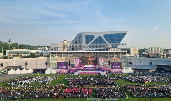 ▲ 제69회 경기도체육대회 개최 모습.