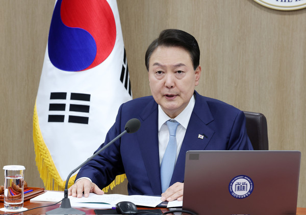 ▲ 발언하는 윤석열 대통령. /뉴시스