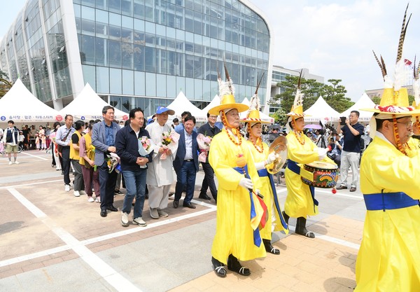 ▲ 오산시 다하나 한마음 축제 개최 모습.