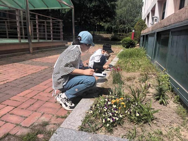 ▲ 경기도융합과학교육원 자연관찰탐구대회 현장 사진.