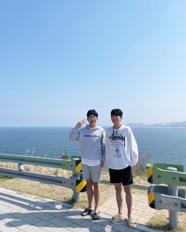 박민준(오른쪽), 박이안(왼쪽) 형제