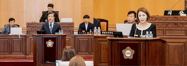 ▲ 장길천 의원, 김상희 의원.