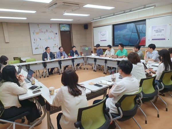 ▲ 인천광역시교육청, 고등학교 진로진학종합컨설팅 실시 모습.