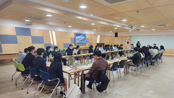 ▲ 파주시 학생자치 축제지원 사업 실시 모습.