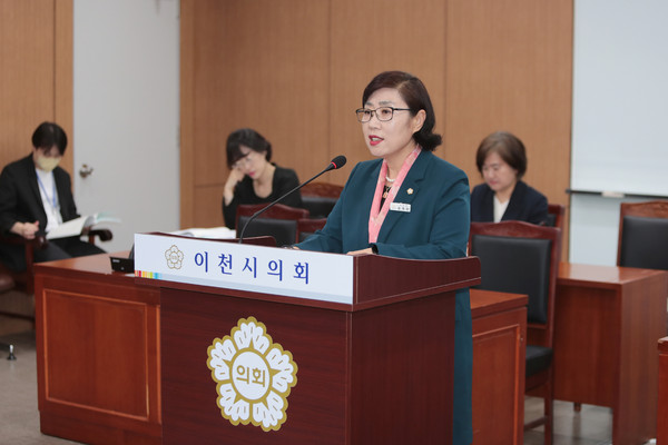 ▲ 송옥란 의원.