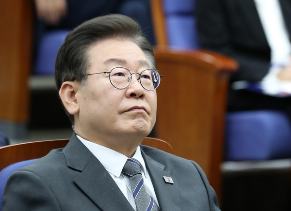 ▲ 생각에 잠긴 이재명 대표. /뉴시스