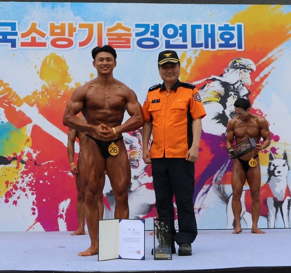▲ 김포소방서 119구조대 소속 이호세 소방사.
