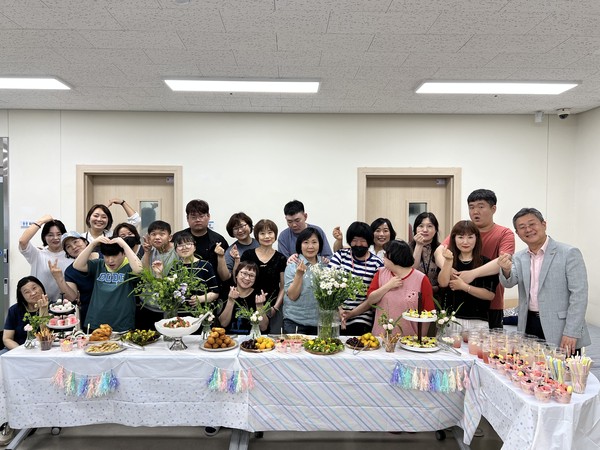 ▲ 양주시 농촌치유팜파티 진행 모습.