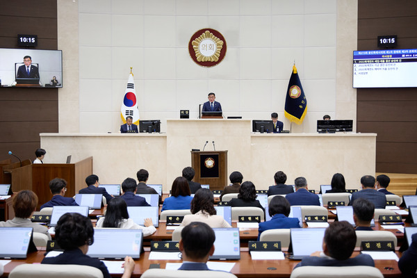 ▲ 용인특례시의회, 제273회 제1차 정례회 폐회.