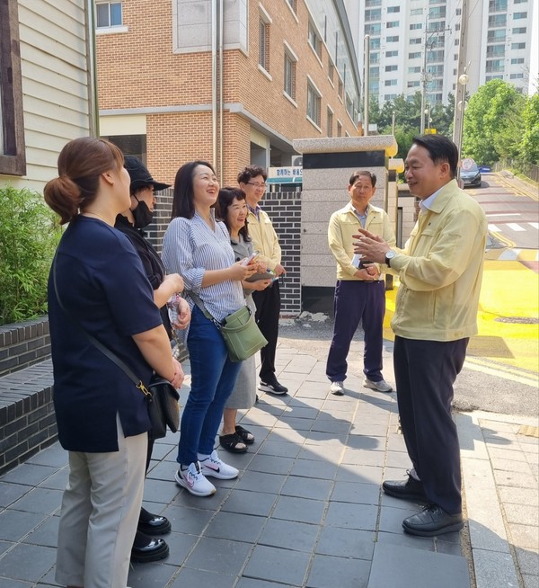초격차 부모안심 어린이 통학로 조성 위한 현장점검 마쳐