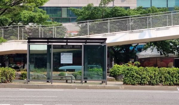 ▲ 인천 남동구 버스승강장 신규·교체 설치 모습.