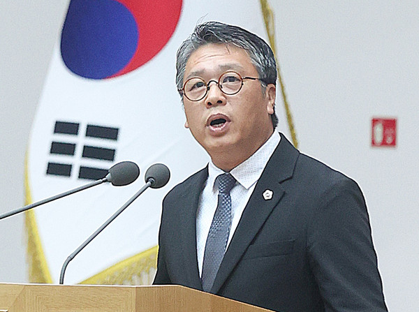 ▲ 발언하는 이석균 의원.