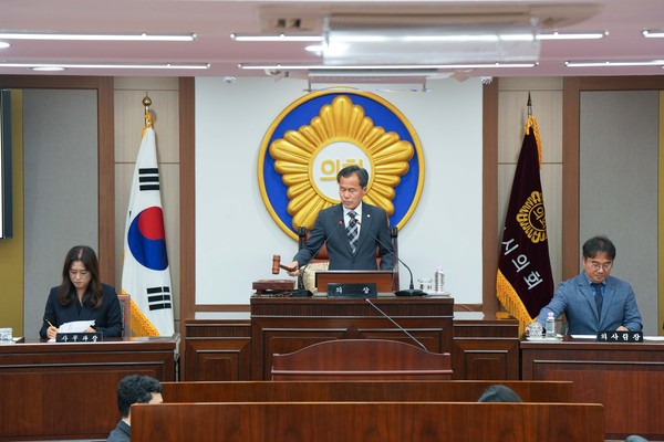 ▲ 서과석 의장.