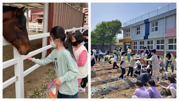 ▲ 학교자율과제 운영 사진.