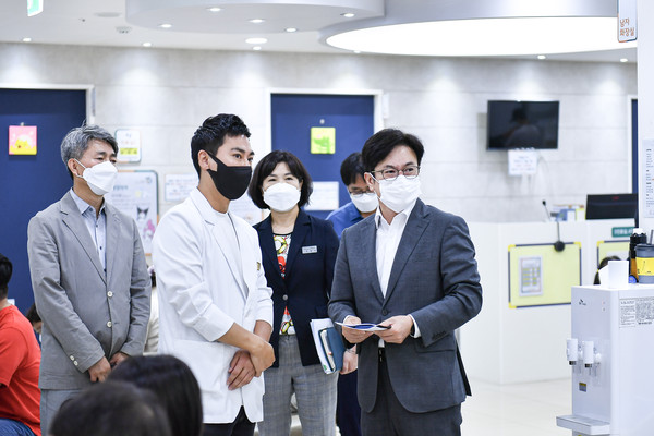 민선8기 1주년 기념 통행시장실