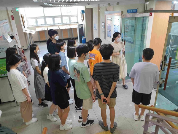 ▲ 사서체험 운영 사진.