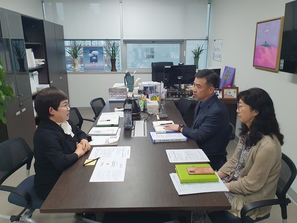 ▲ 김선희 의원, 경기도민 문화향유권 개선 위한 정담회 개최 모습.