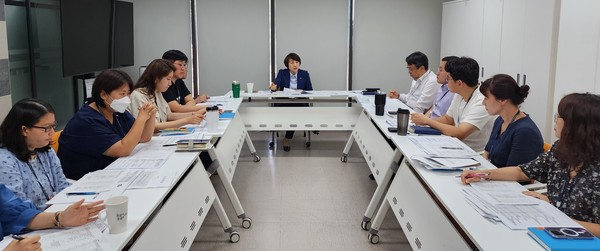 ▲ 상반기 사업·재난대책 점검 회의 실시.