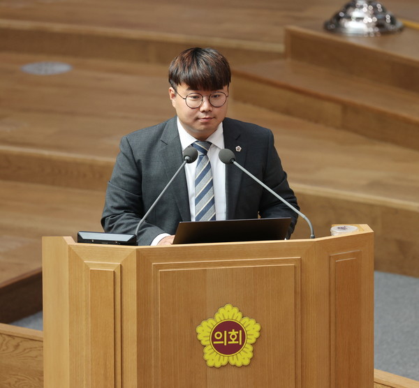 ▲ 발언하는 유호준 의원.