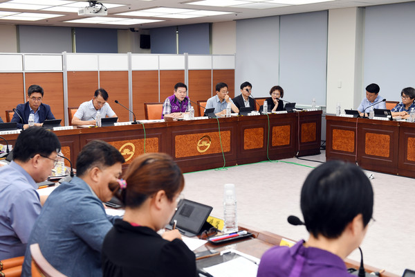 ▲ 탄소중립세부사업 이행평가 점검보고회.