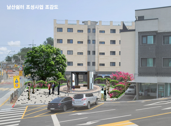 ▲ 강화군 남산쉼터 조성사업 조감도.