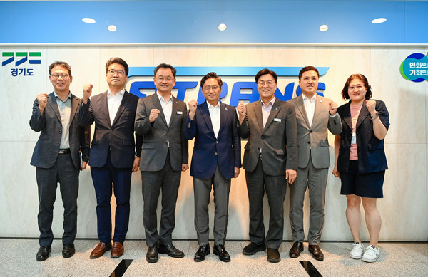 ▲ 오후석 경기도 행정2부지사 경기교통공사 방문 단체사진.