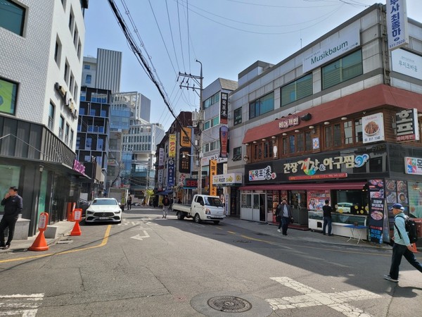 ▲ 잠원동 간장게장 골목 사진.
