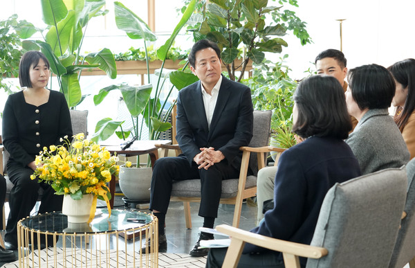 ▲ 저출생 대책 관련 난임 관계자 간담회 사진.